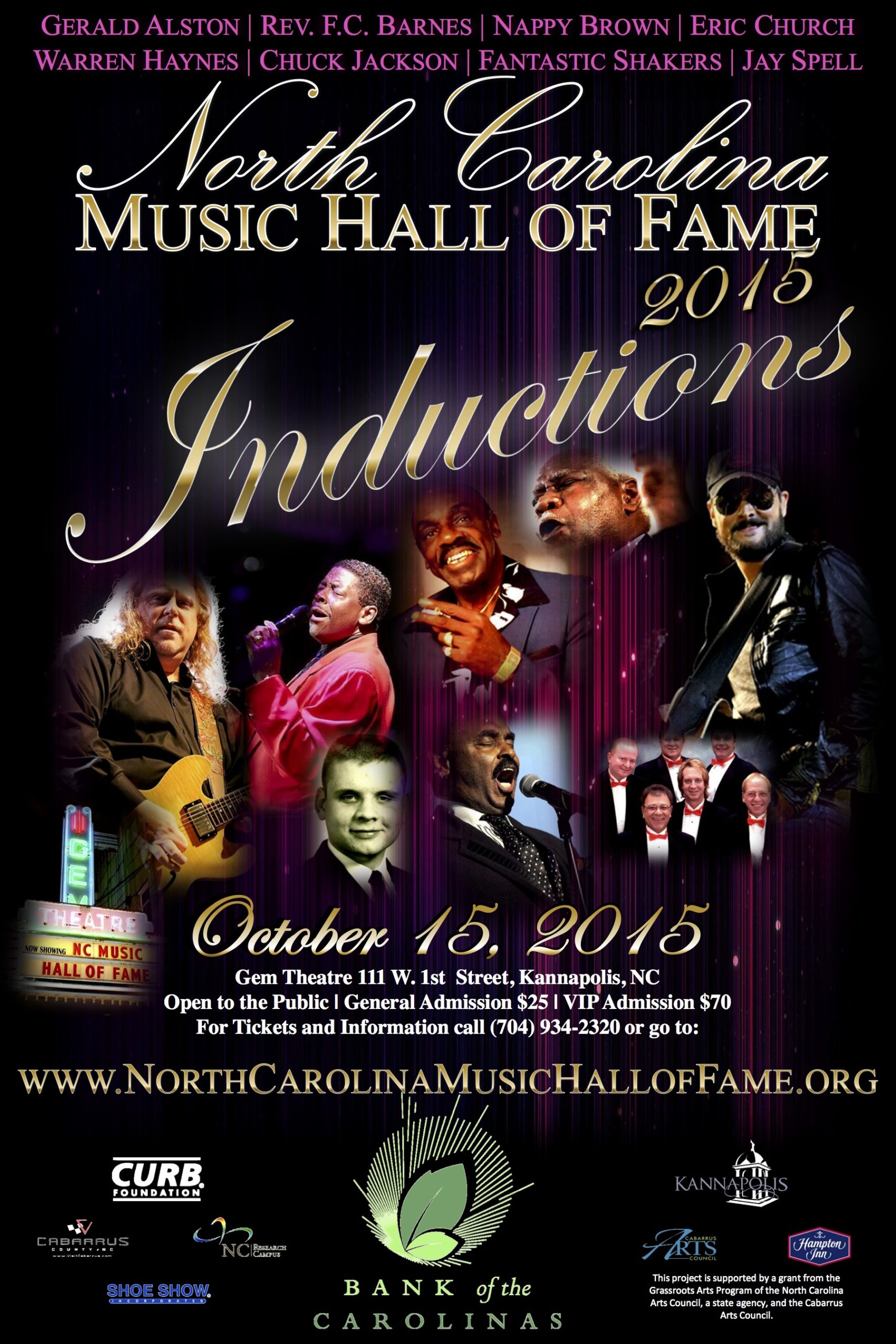 2015 Induction Poster