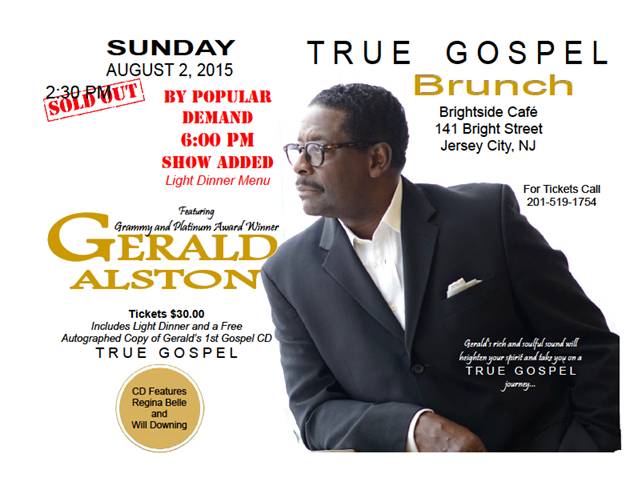 Gerald Alston Gospel Brunch 2015